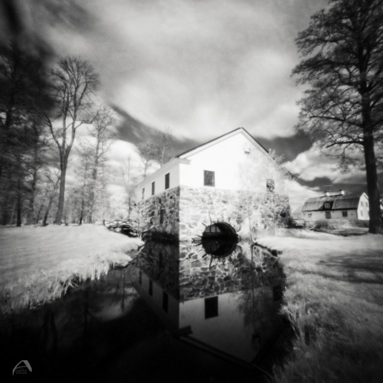 Zero 2000 with Wratten 89B Rollei IR 400 Kodak HC-110 B